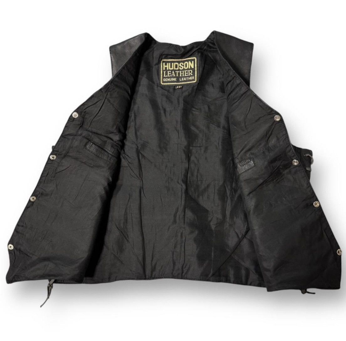 Hudson Hudson Leather Vest Size US S / EU 44-46 / 1 - 3 Thumbnail