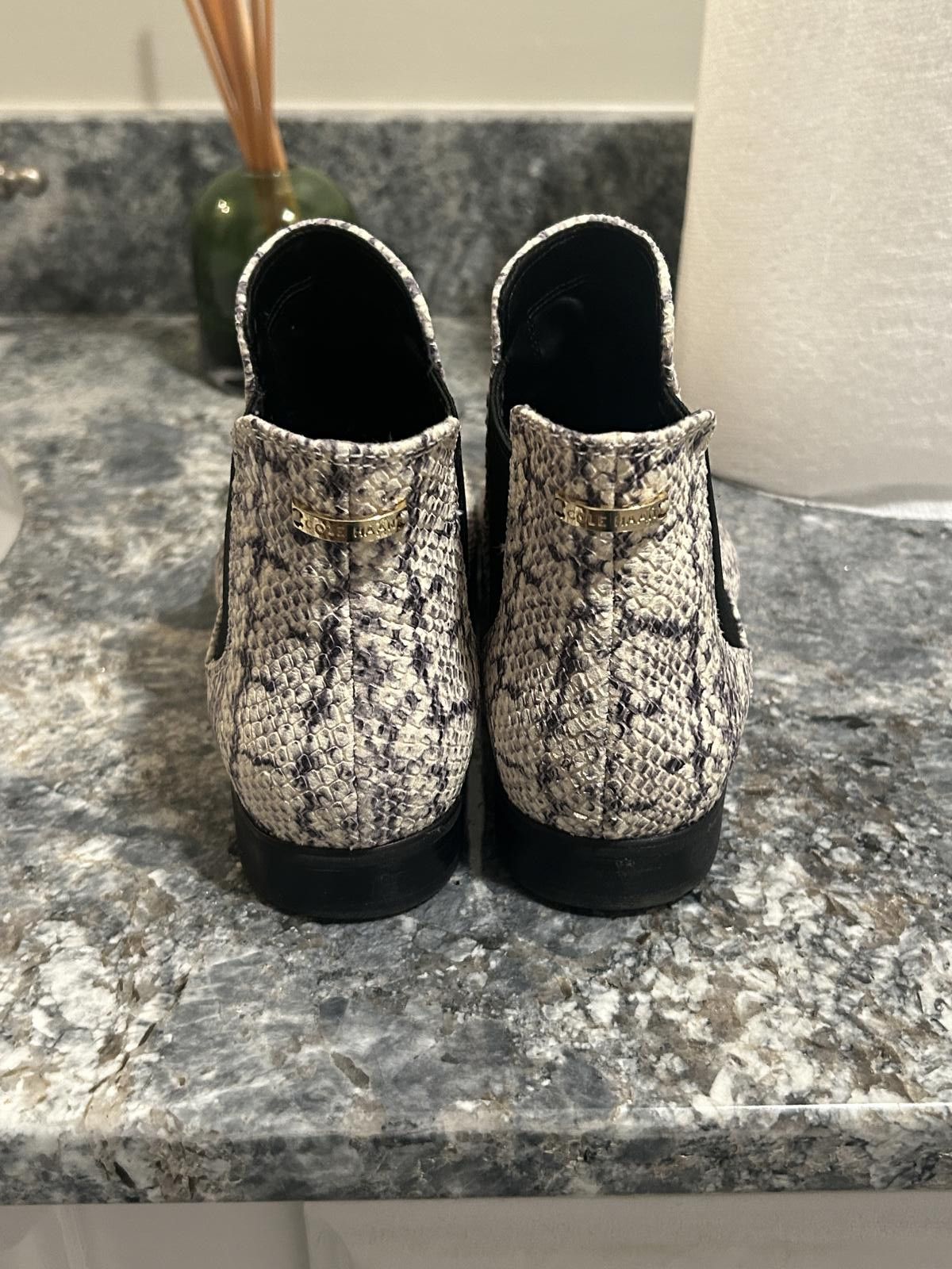 Cole Haan Cole Haan Snakeskin Python Ankle Boots Size 9.5 Womens Size US 9.5 / IT 39.5 - 6 Thumbnail