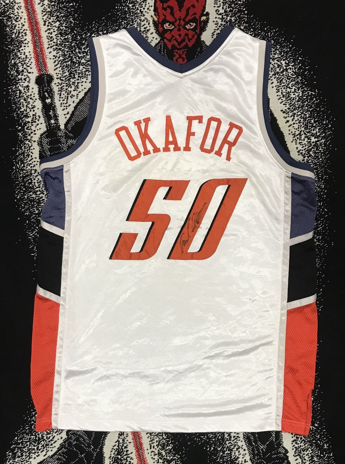 Other 04’ Charlotte Bobcat Emeka Okafor Aut Jersey Signed Reebok Size US L / EU 52-54 / 3 - 8 Thumbnail