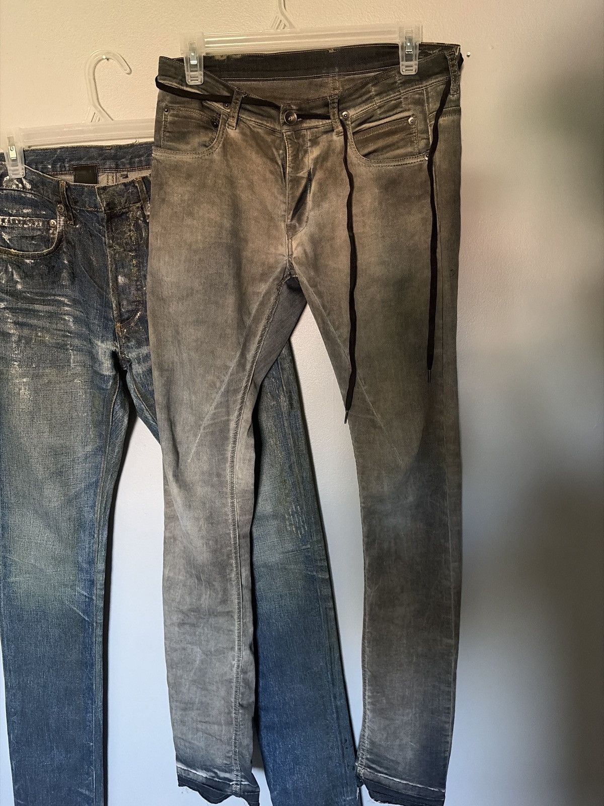 Rick Owens Rick Owens SS16 Dark Dust Denim Size US 29 - 1 Thumbnail