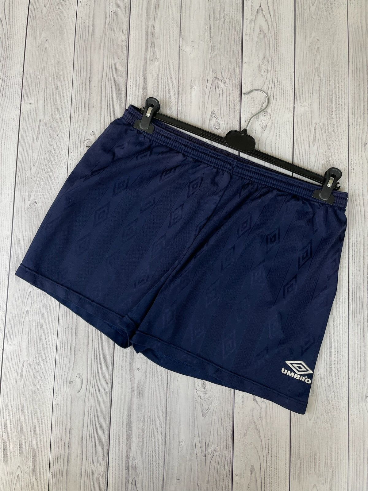 Umbro Vintage umbro shorts Monogram size XL navy Size US 36 / EU 52 - 1 Thumbnail