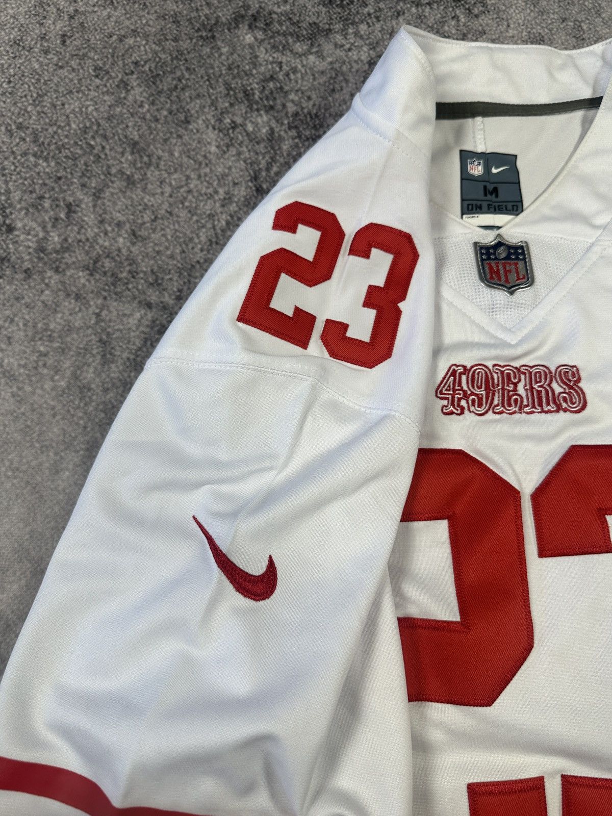 NFL Nike 49ers McCaffrey 23 Jersey Streetwear USA NFL Rare M Size US M / EU 48-50 / 2 - 4 Thumbnail