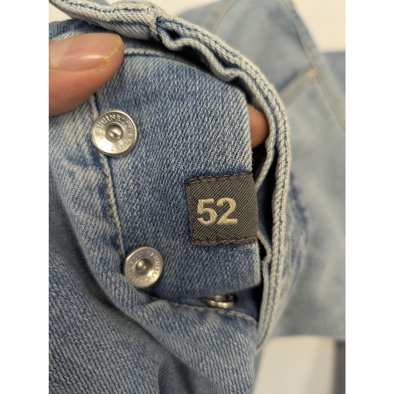 Brunello Cucinelli o1rshd1 Skinny Fit Denim Jean in Blue Size US 36 / EU 52 - 13 Thumbnail