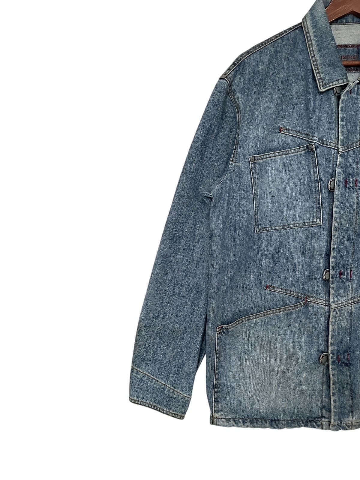 Marithe + Francois Girbaud Vintage Brand Marithe Francois Girbaud Denim Jacket 1990s Size US L / EU 52-54 / 3 - 5 Thumbnail