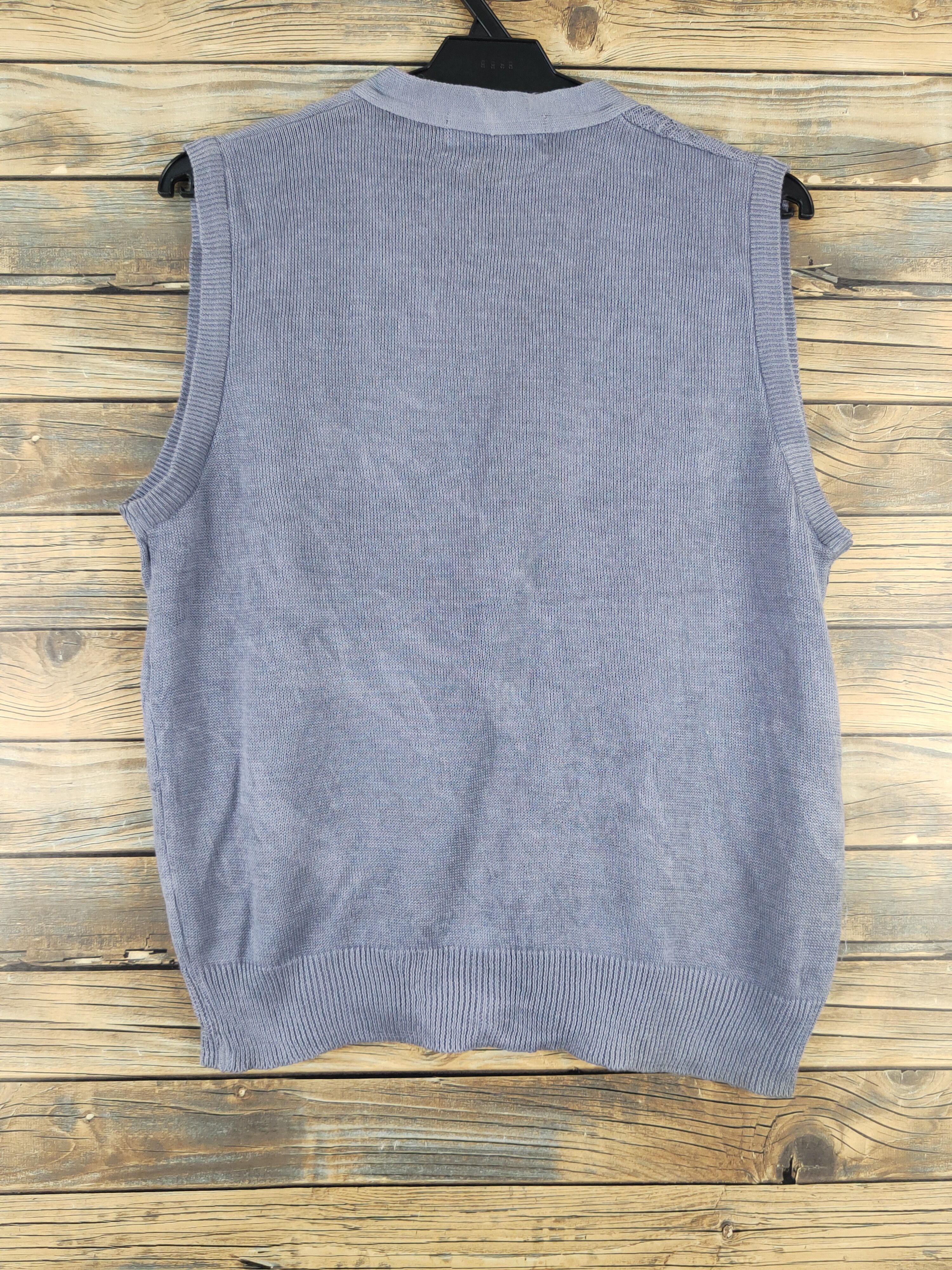 Golden Bear Golden Bear Purple Knitwear Vest #W2164 Size US M / EU 48-50 / 2 - 7 Thumbnail