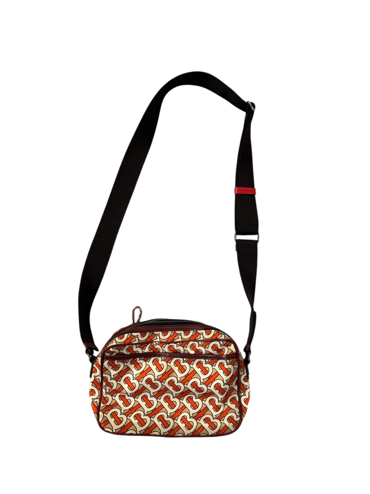 Burberry 🔥1000$ Burberry TB Monogram Nylon Paddy Crossbody Bag Size ONE SIZE - 16 Thumbnail