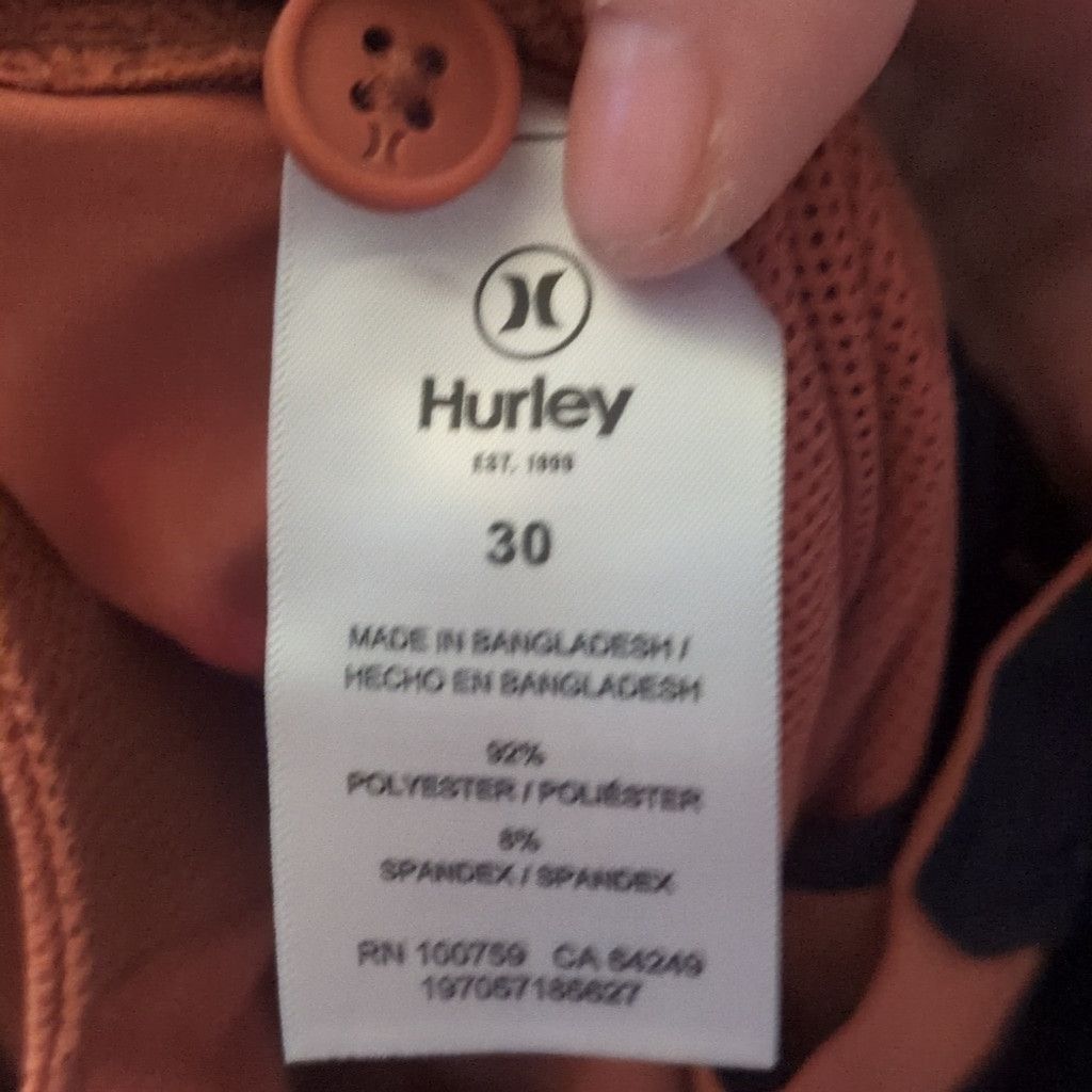 Hurley Hurley Orange All Day Hybrid Shorts Size 30 Size US 30 / EU 46 - 7 Thumbnail