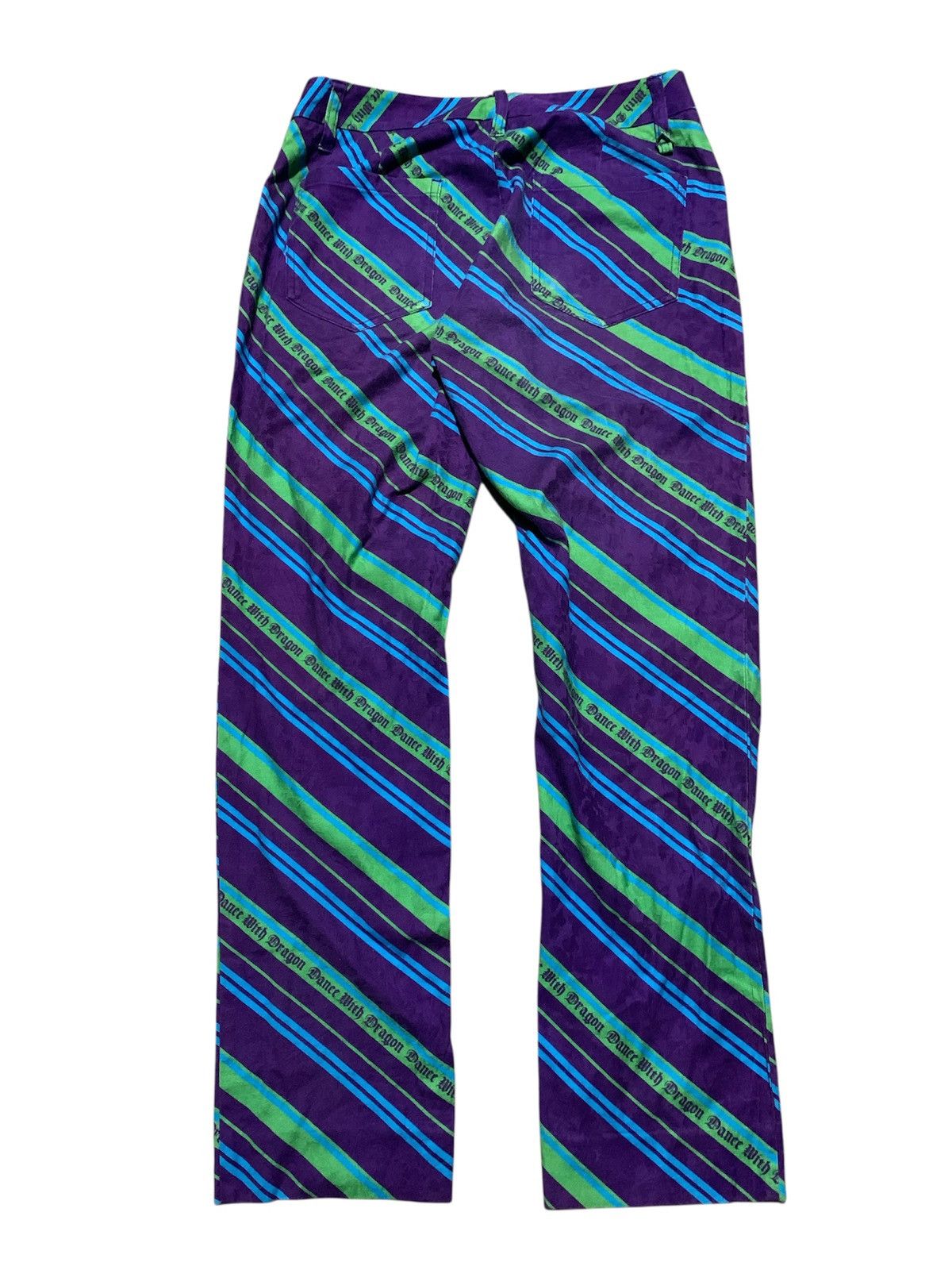 Japanese Brand 🐍 Dance With Dragon Japan Casual Pants Size 27" / US 4 / IT 40 - 2 Thumbnail