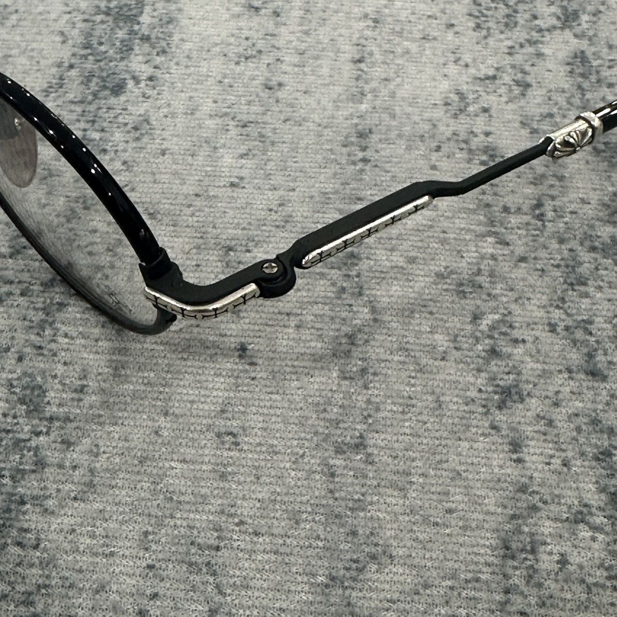 Chrome Hearts CHROME HEARTS EDITH F. BLACK/MATTE BLACK EYEGLASSES Size ONE SIZE - 5 Thumbnail