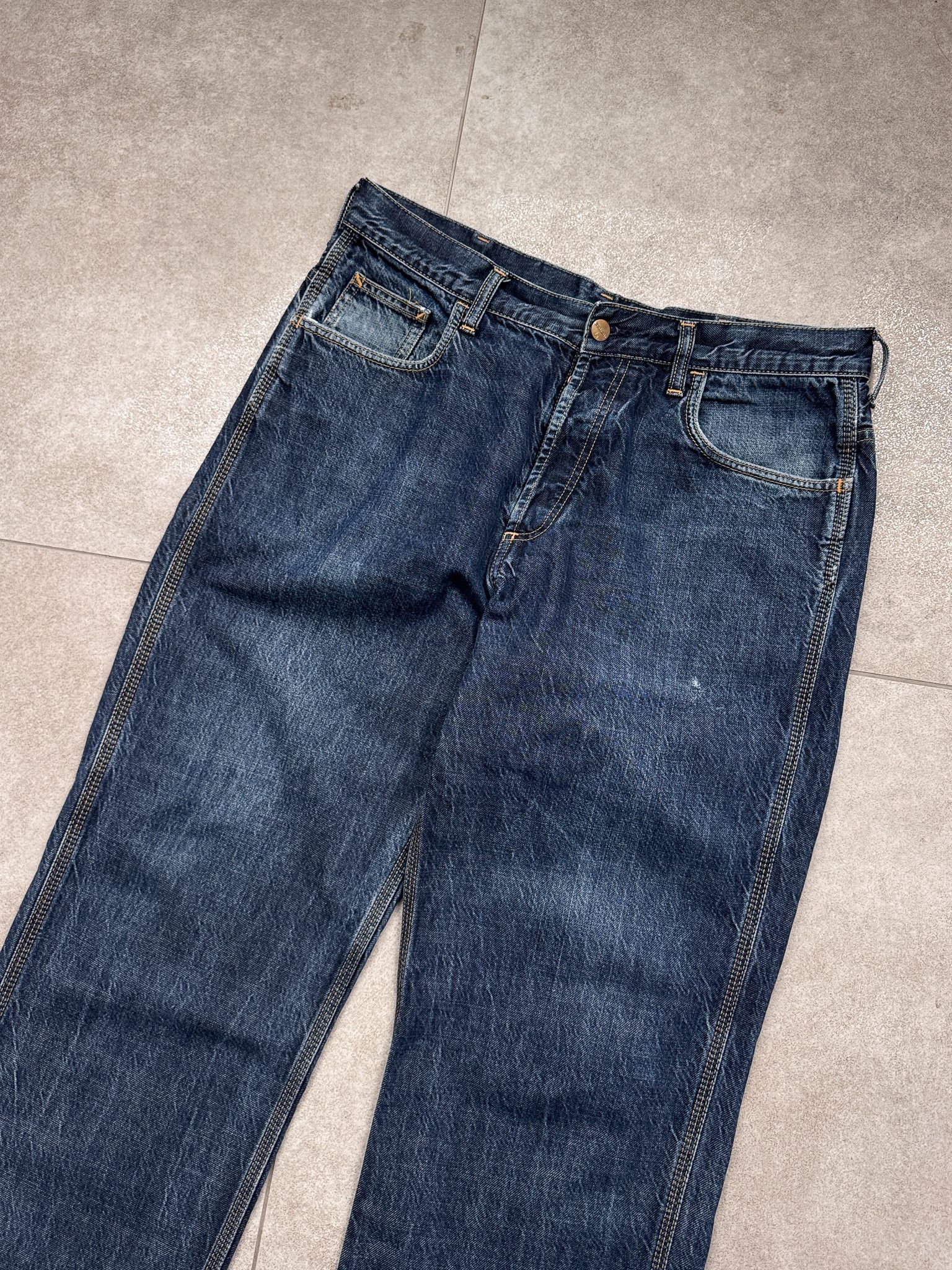 Carhartt Carhartt Staff Pant Blue Jeans Size US 33 - 4 Thumbnail