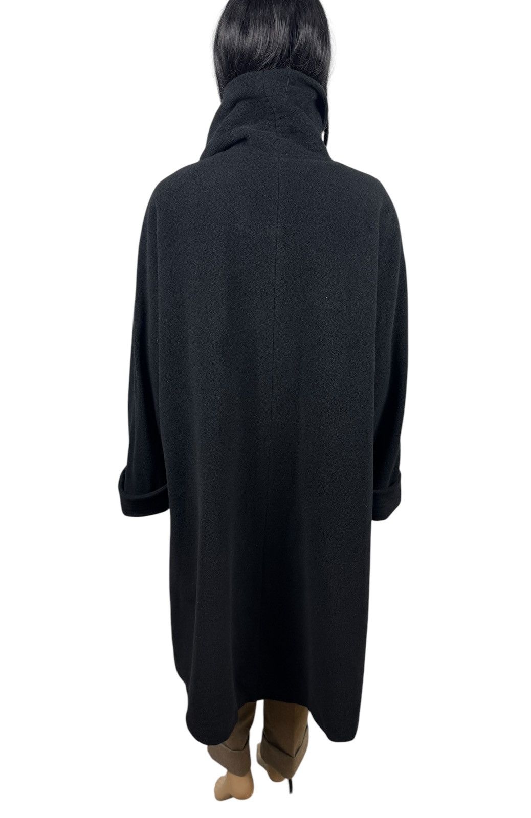 Escada Escada By Margaretha Ley Wool Overcoat Scarf Decor DE40 IT46 Size L / US 10 / IT 46 - 9 Thumbnail