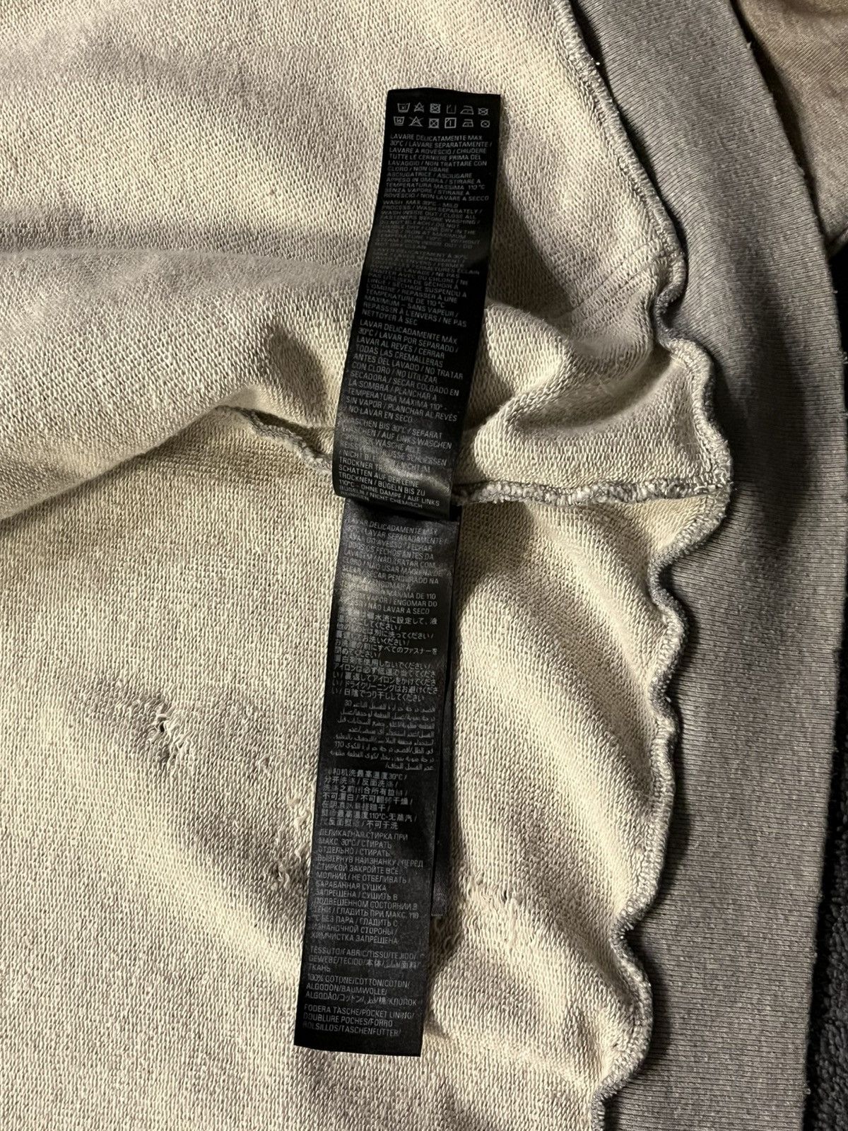 Balenciaga SS23 Balenciaga Skater Graffiti Distressed Zip Up Hoodie Size US XXS / EU 40 - 12 Thumbnail