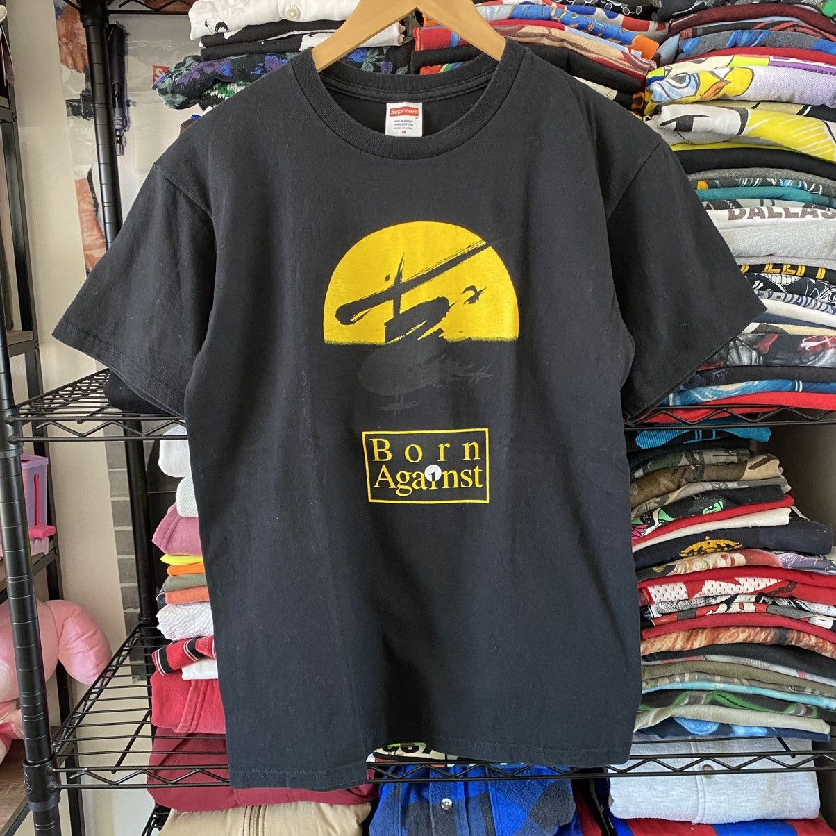 Supreme Vintage Supreme Born Against T-Shirt Black 2011 Punk Grunge Size US M / EU 48-50 / 2 - 1 Thumbnail