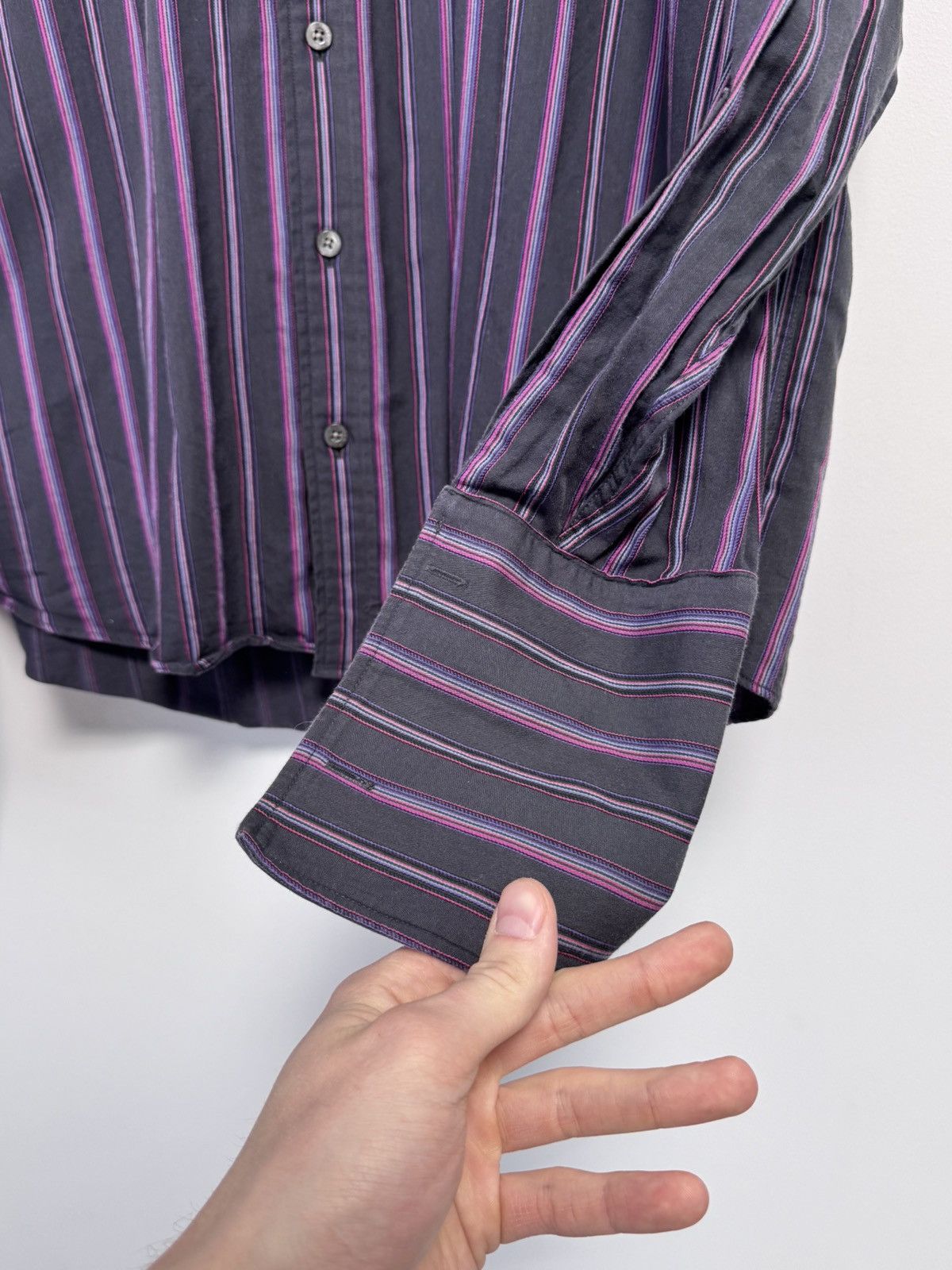 Yves Saint Laurent Yves Saint Laurent Button Up Shirt Luxury Size US XL / EU 56 / 4 - 6 Thumbnail