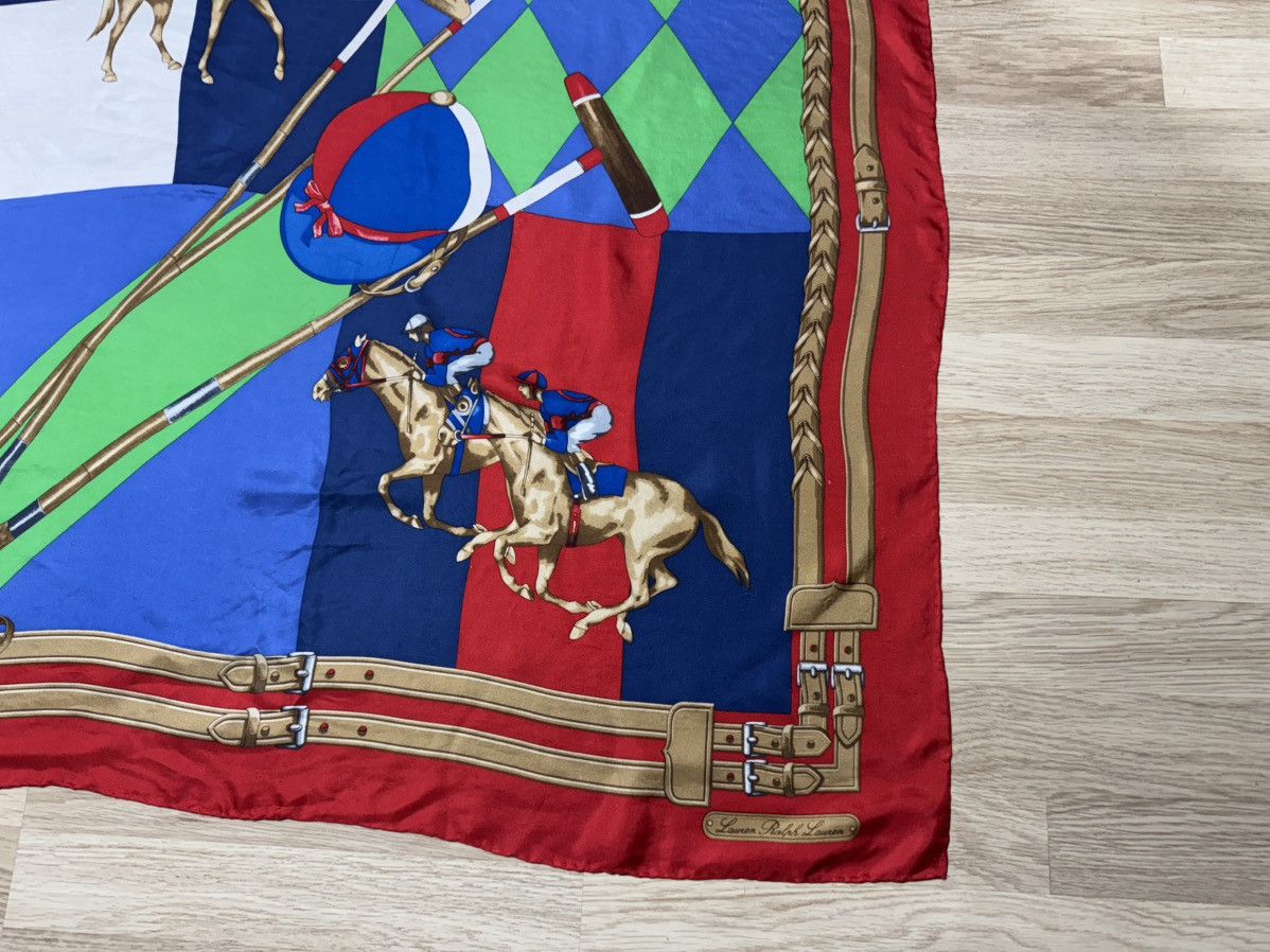 Ralph Lauren Lauren Ralph Lauren silk scarf Size ONE SIZE - 4 Thumbnail