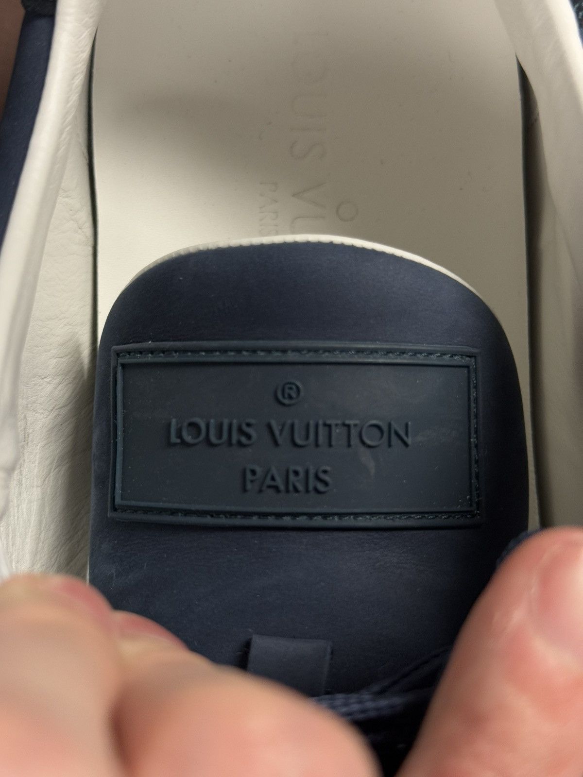 Louis Vuitton Louis Vuitton Blue Lowtop Sneaker Size 10UK/11US Size US 11 / EU 44 - 15 Thumbnail