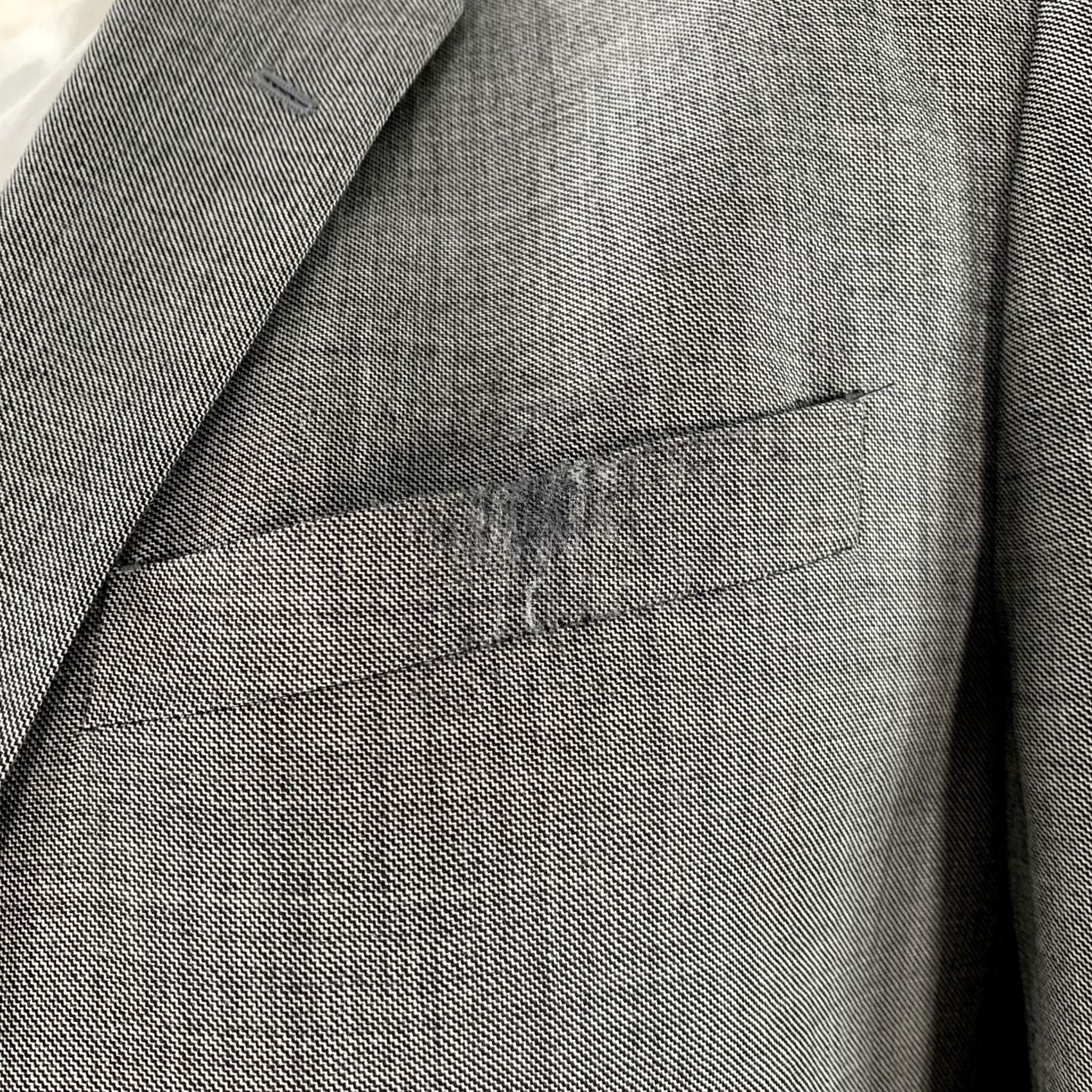 Paul Smith PAUL SMITH The Kensington Suit Regular Size 46 Grey Wool Slim Fit Notch Lapel Size 46R - 7 Thumbnail