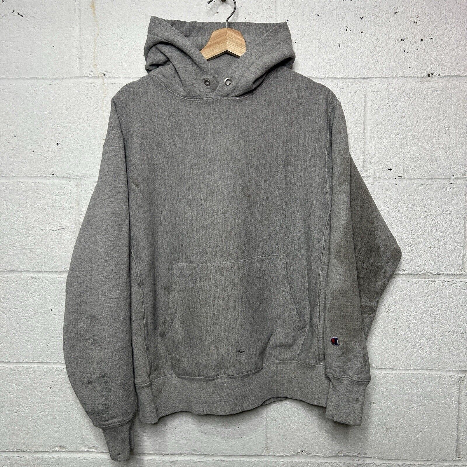 Champion Champion Reverse Weave Pullover Hoodie “Heather Grey” Size US L / EU 52-54 / 3 - 1 Thumbnail