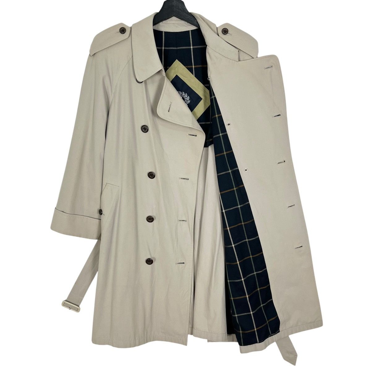 Burberry × Vintage Vintage Burberrys Trench Coat Size L / US 10 / IT 46 - 6 Thumbnail
