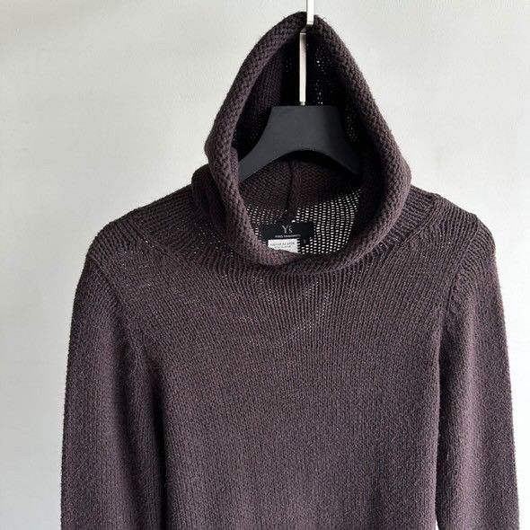 Yohji Yamamoto AW2005 Yohji Yamamoto Y's knit hoodie Size US M / EU 48-50 / 2 - 5 Thumbnail