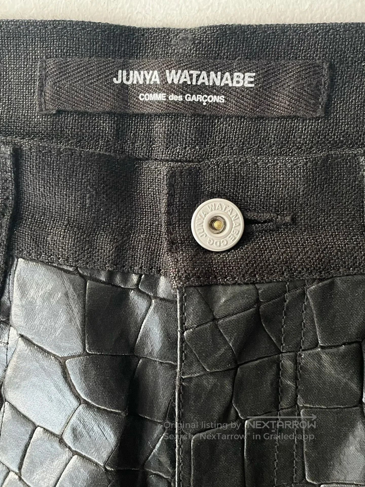 Junya Watanabe junya watanabe snake print wide leg pants. Size US 27 - 2 Thumbnail