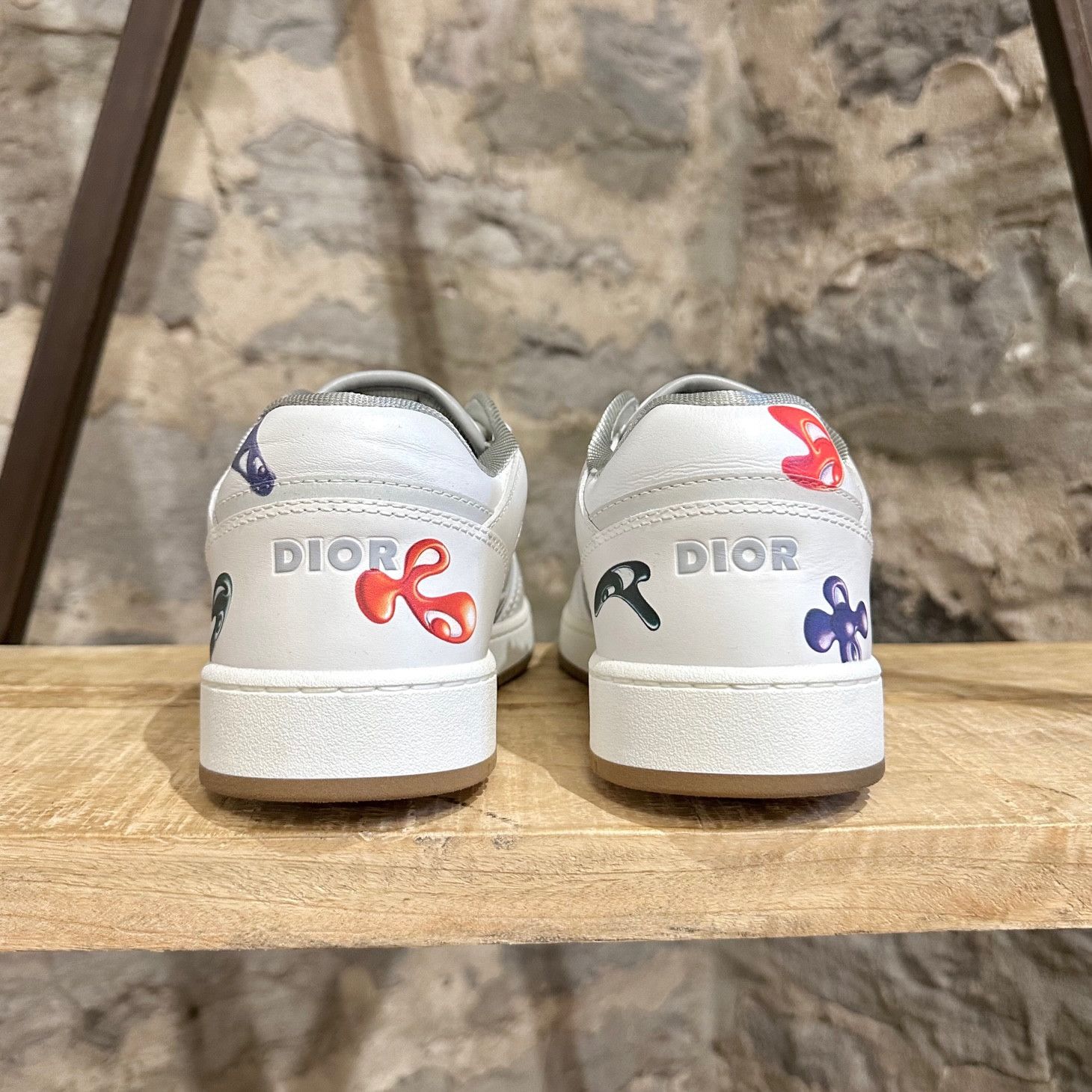 Dior Dior X Kenny Scharf B27 White Oblique Graffiti Sneakers Size US 7 / EU 40 - 6 Thumbnail