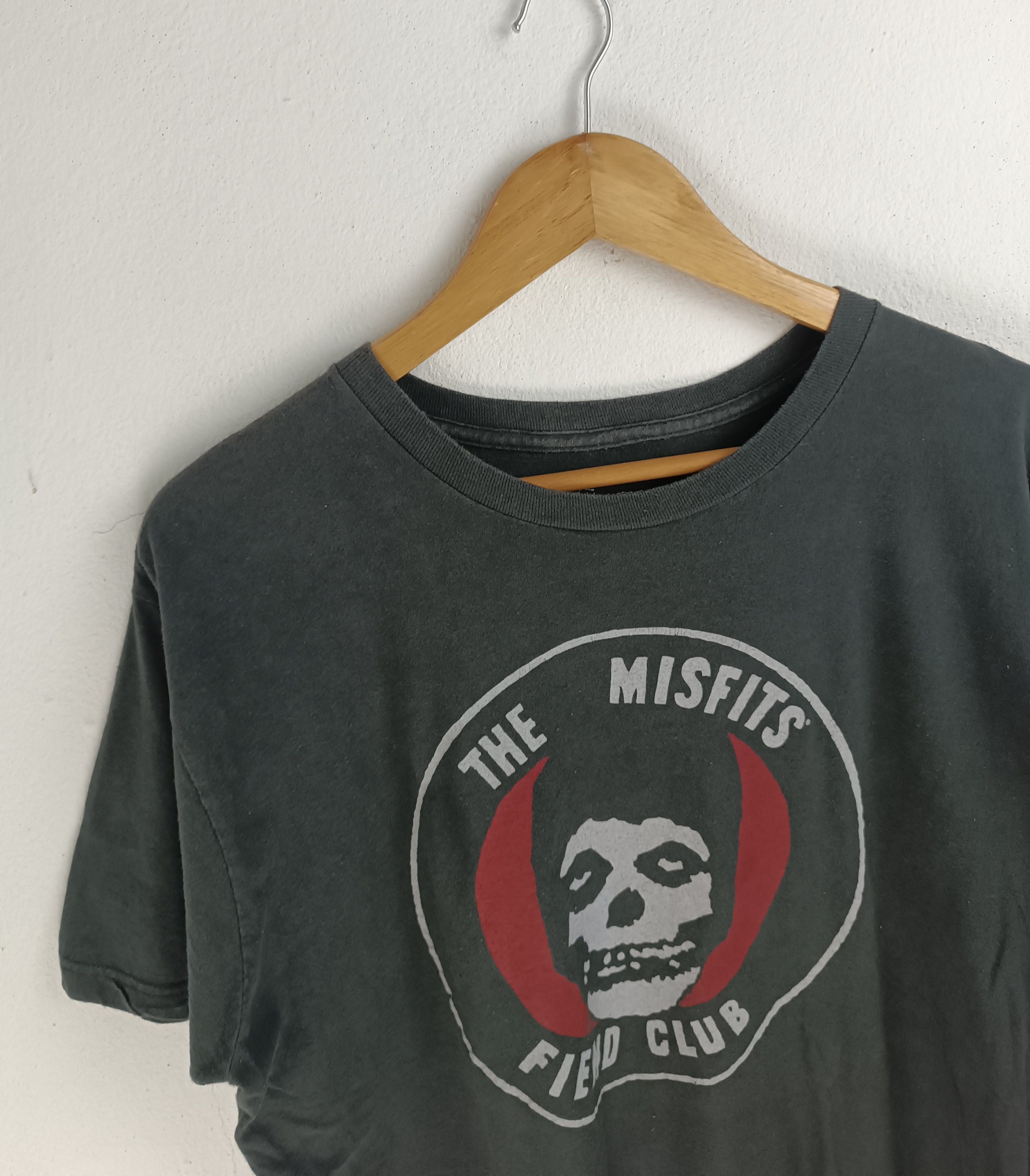 Band Tees VINTAGE THE MISFITS FIEND CLUB PUNK TEE rancid ramones nofx Size US L / EU 52-54 / 3 - 5 Thumbnail