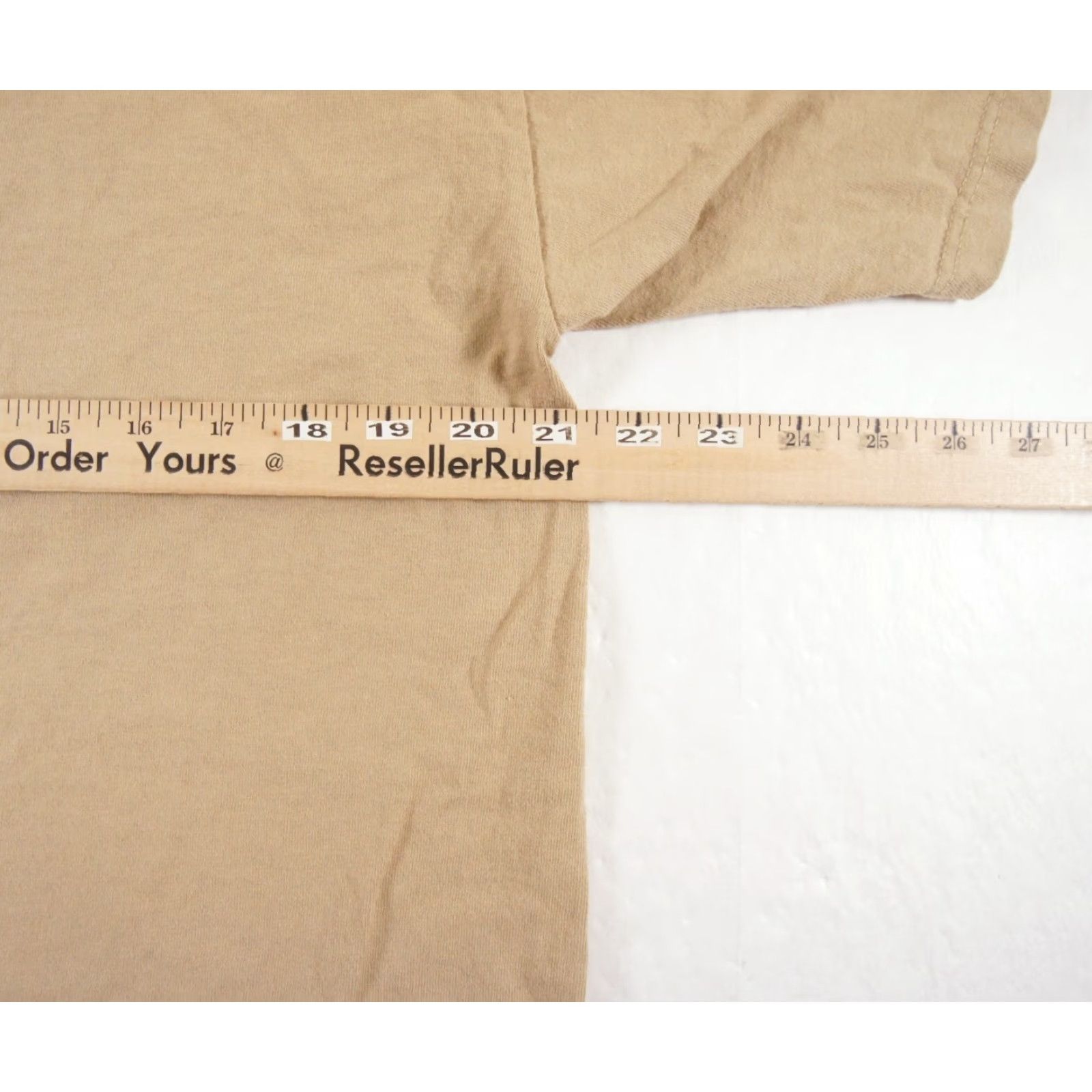 Gildan VINTAGE Gildan Hash Shirt Mens Large Beige Short Sleeve Crewneck Graphic Tee Y2K Size US L / EU 52-54 / 3 - 6 Thumbnail