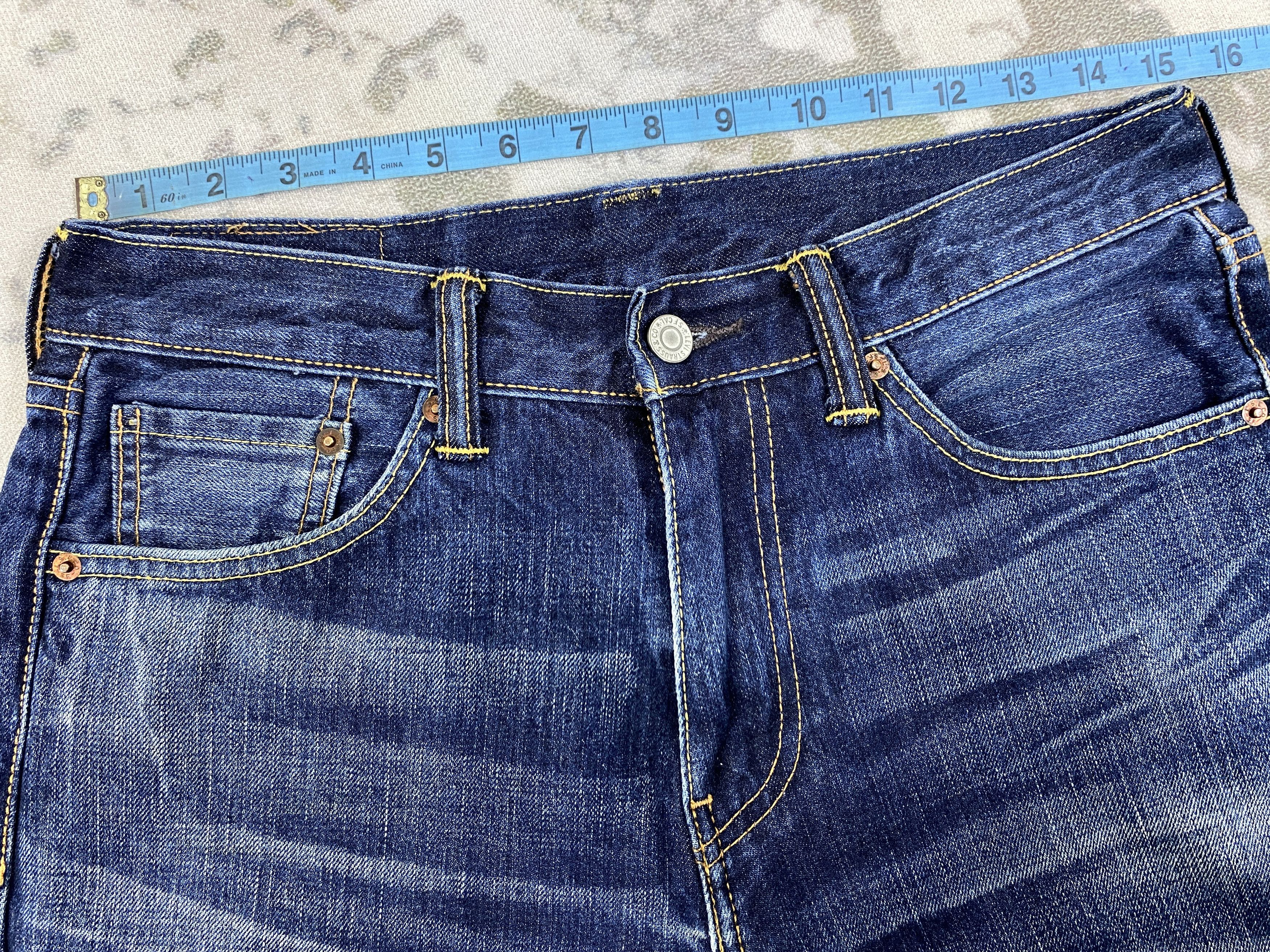 Levi's Distressed Blue Levi's 505 Jeans 30x30 Denim-SJ163 Size US 30 / EU 46 - 5 Thumbnail