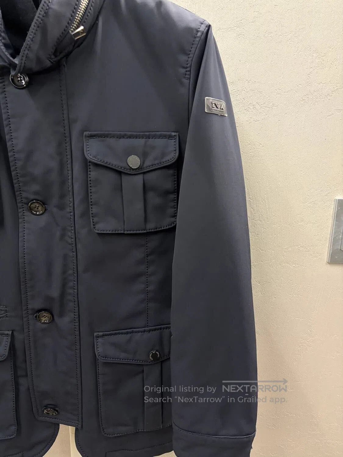 Armani Armani Vintage M65 Coat. Size US L / EU 52-54 / 3 - 4 Thumbnail