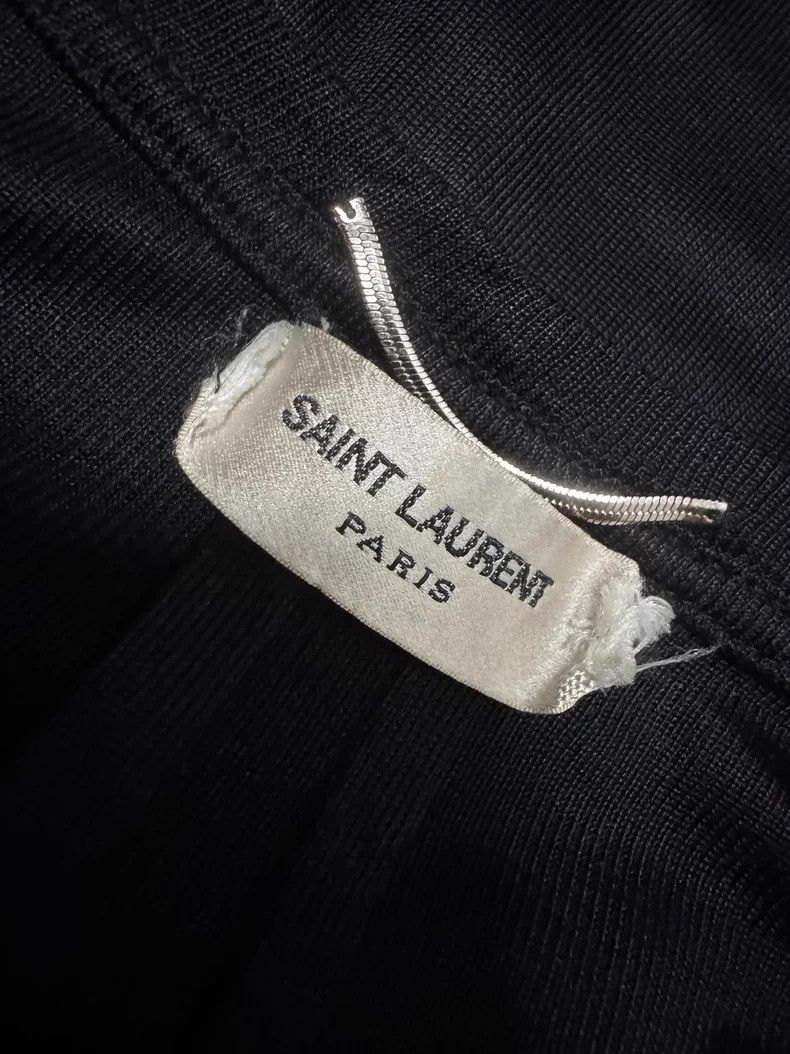 Saint Laurent Paris Saint Laurent Paris 13fw show style mulberry silk pocket tu Size US XL / EU 56 / 4 - 5 Thumbnail