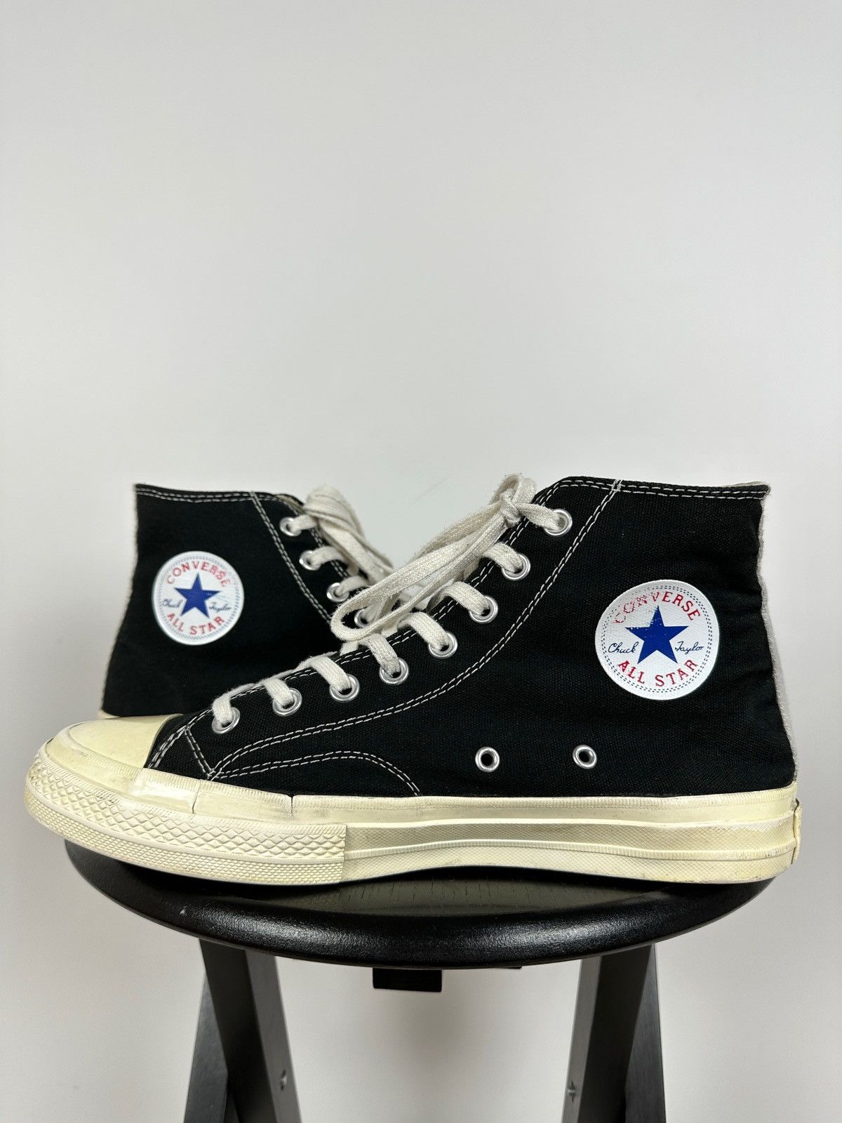 Comme des Garcons Comme Des Garçons x Chuck Taylor Converse All Star Hi Top Size US 10 / EU 43 - 6 Thumbnail