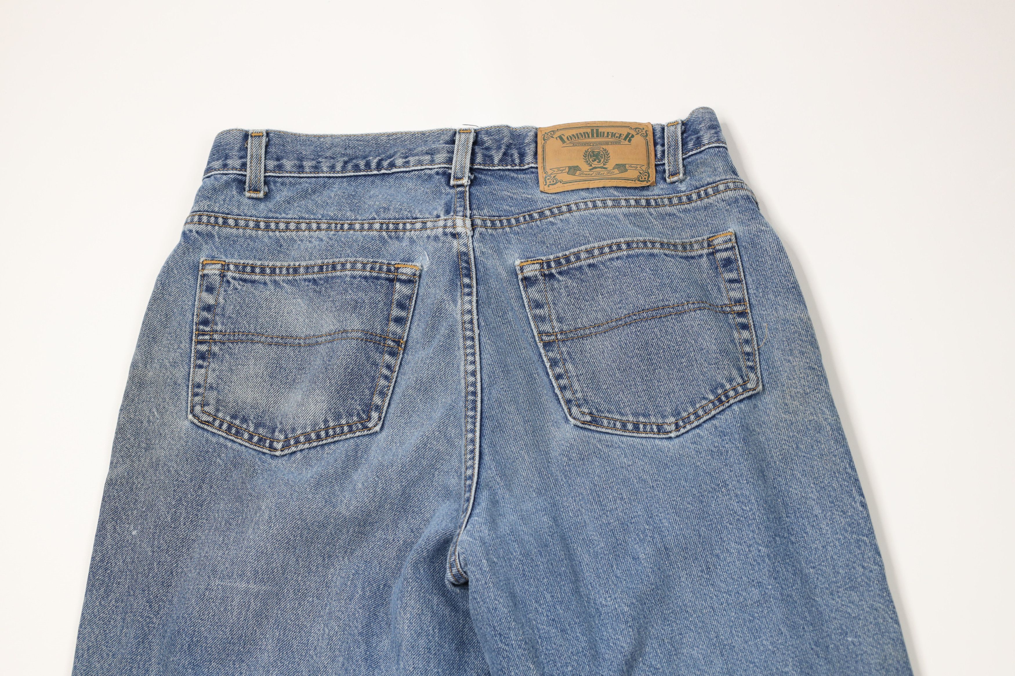 Tommy Hilfiger × Vintage Vintage 90s Tommy Hilfiger Straight Leg Denim Jeans USA Size US 32 / EU 48 - 13 Thumbnail