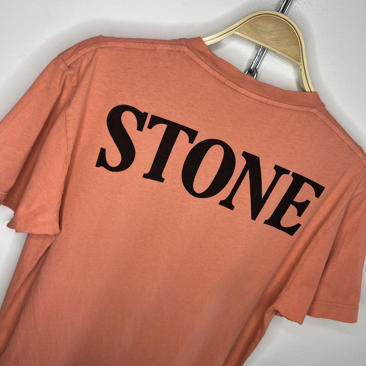 Stone Island Stone Island Tee Tshirt Big Spellout Logo Size US M / EU 48-50 / 2 - 10 Thumbnail