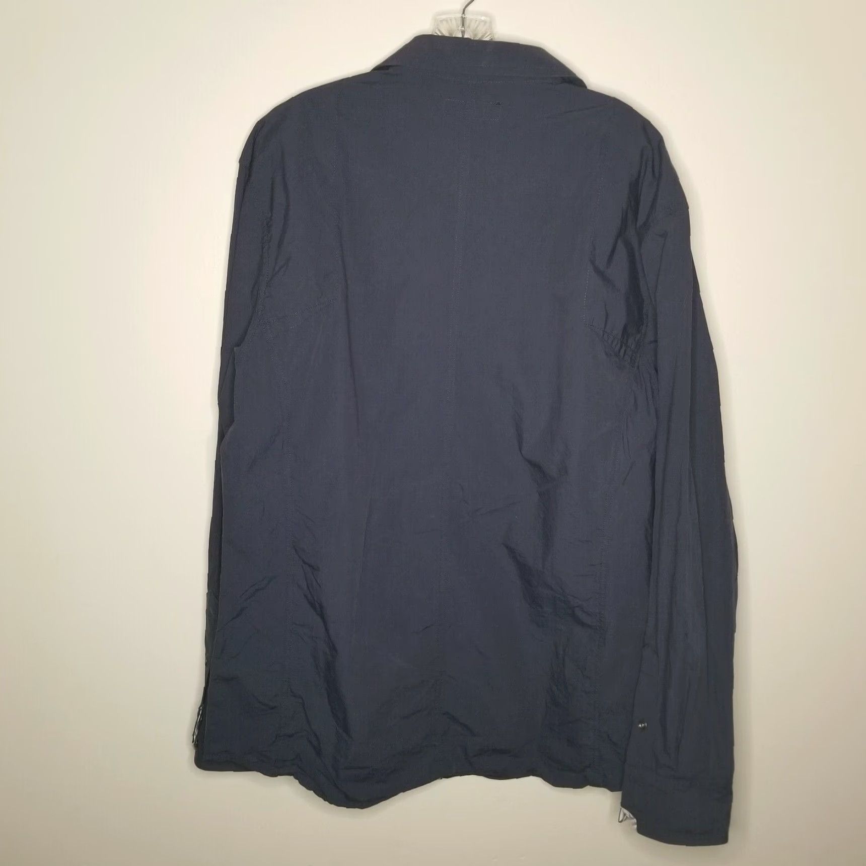 Buckle Black Buckle Black Mens Athletic Fit Button Up Blue Long Sleeve Size XL Mens Size US XL / EU 56 / 4 - 6 Thumbnail