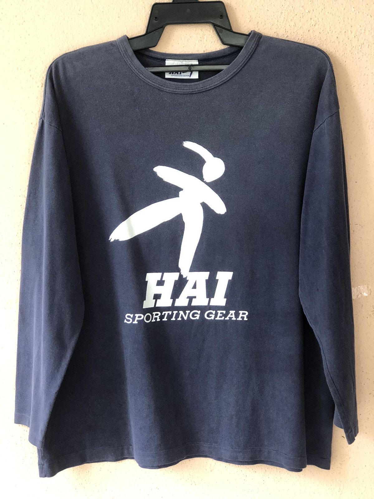 Vitamin HAI Sporting Gear Big Logo Faded LS Shirt