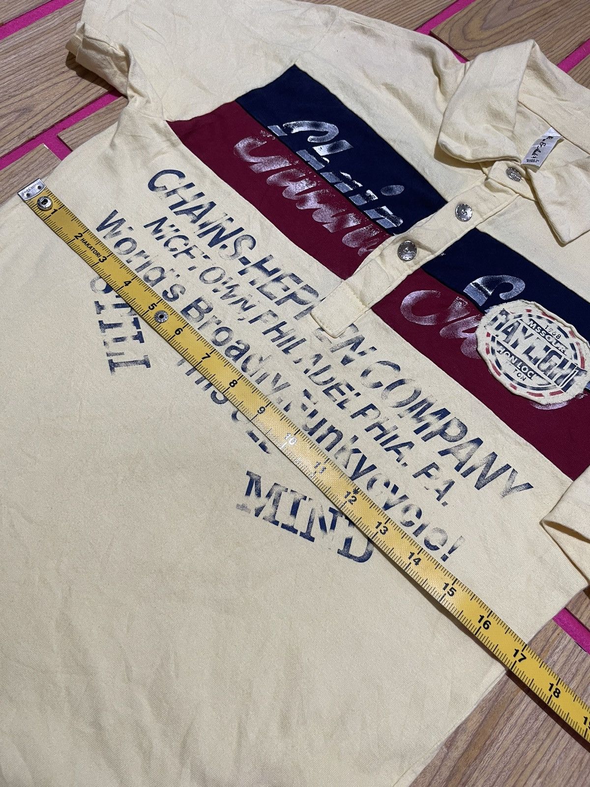 If Six Was Nine Y2K RIBBON & AUDI polo short tshirt Size US M / EU 48-50 / 2 - 10 Thumbnail