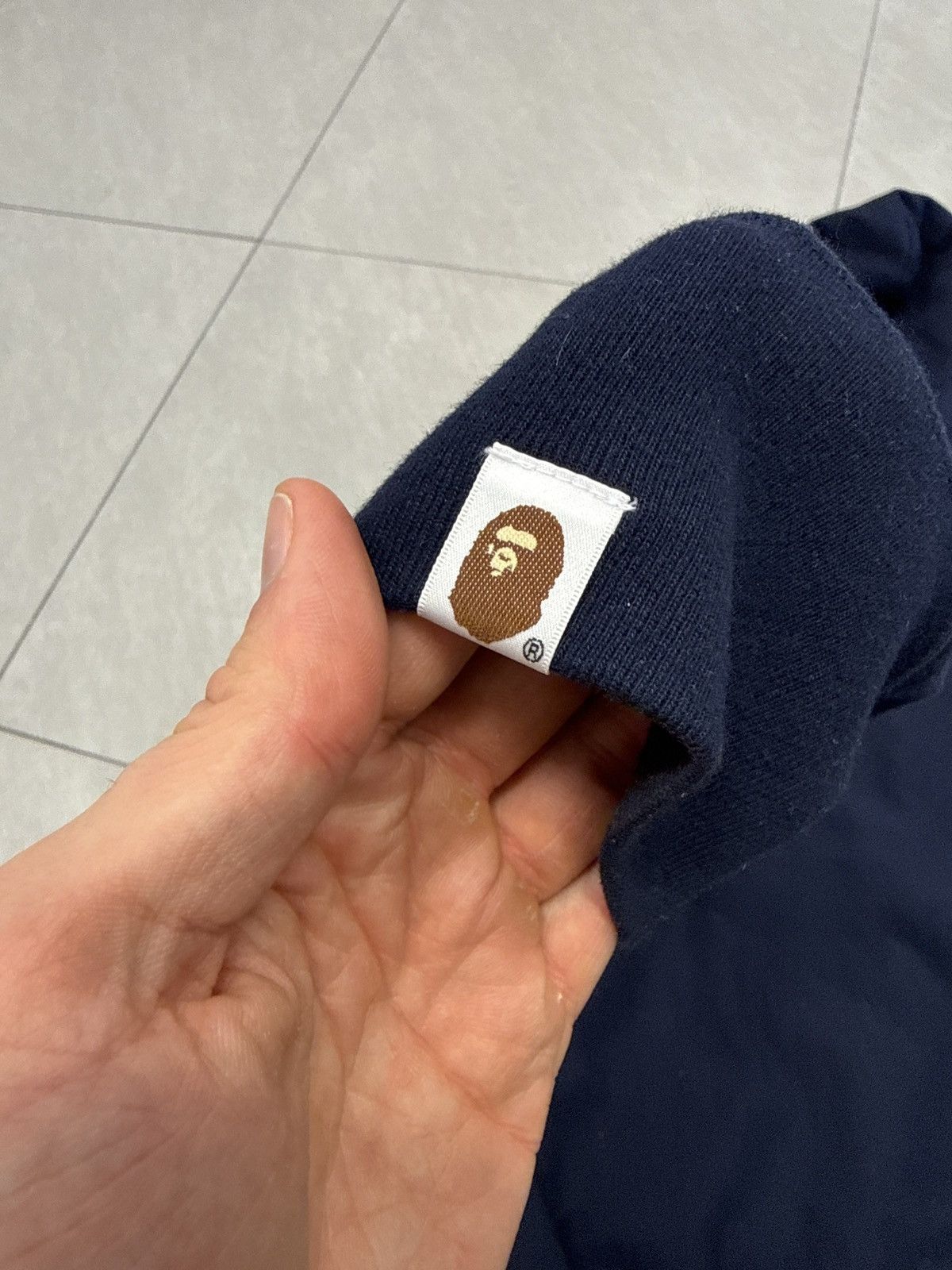 Bape × JJJJound Bape JJJJound Hoodie Navy Size US L / EU 52-54 / 3 - 3 Thumbnail