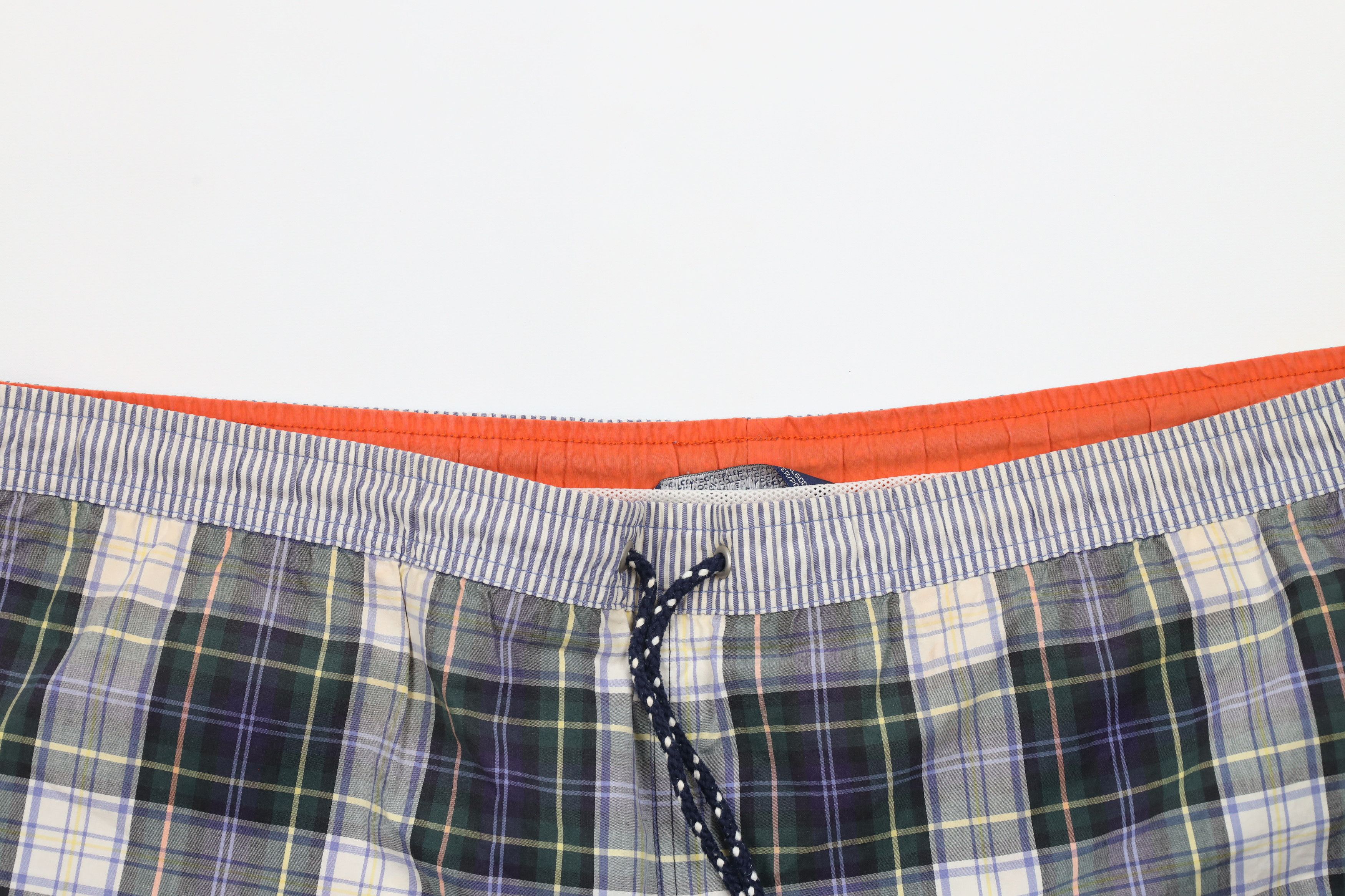 Tommy Hilfiger × Vintage Vintage 90s Tommy Hilfiger Out Lined Swim Trunks Shorts Size US 34 / EU 50 - 2 Thumbnail