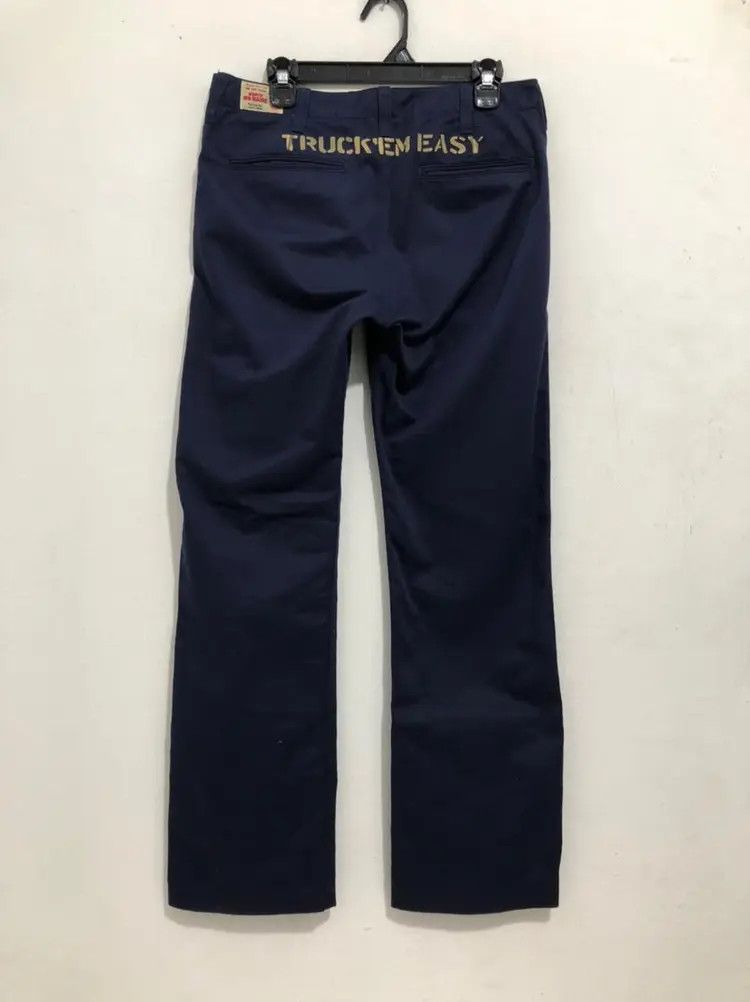 Japanese Brand North No Name "Truck'em Easy" Chino Pants Size US 32 / EU 48 - 1 Thumbnail