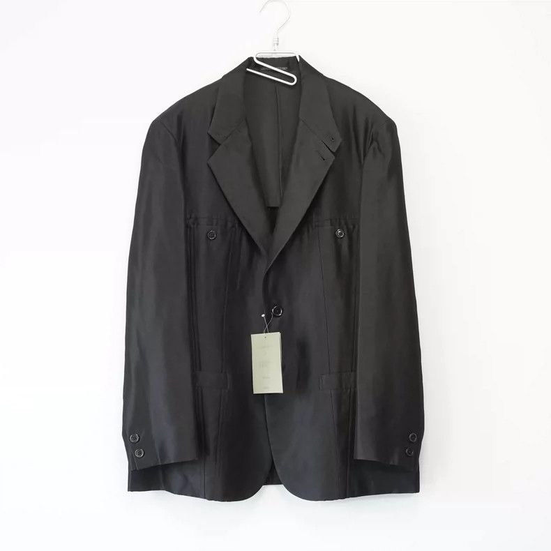 Yohji Yamamoto Yohji Yamamoto 99SS Companion Glossy Jacket 2505-Nextarrow Size US M / EU 48-50 / 2 - 2 Thumbnail