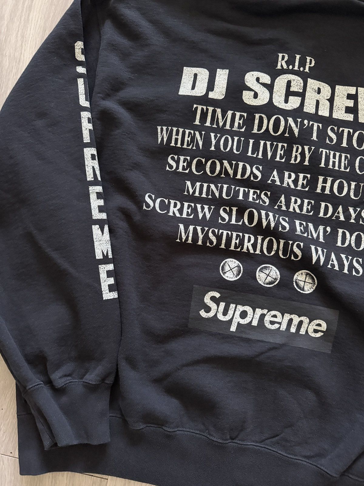 Supreme Supreme DJ Screw Zip Up Hooded Sweatshirt Size US L / EU 52-54 / 3 - 18 Thumbnail