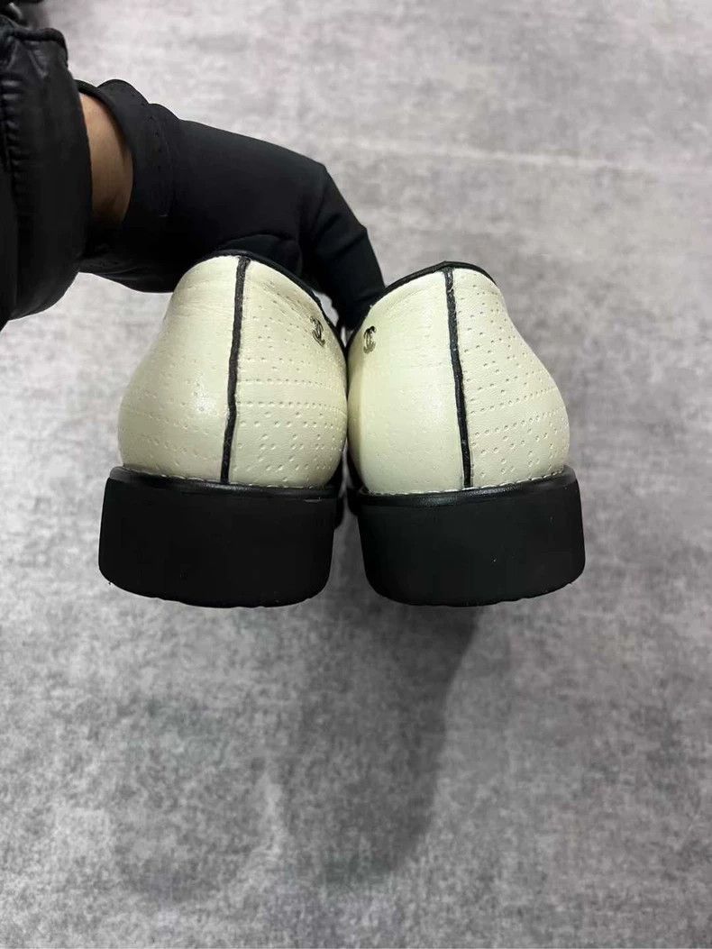 Chanel Chanel Black and White Derby Shoes -2505 Size US 11 / EU 44 - 5 Thumbnail
