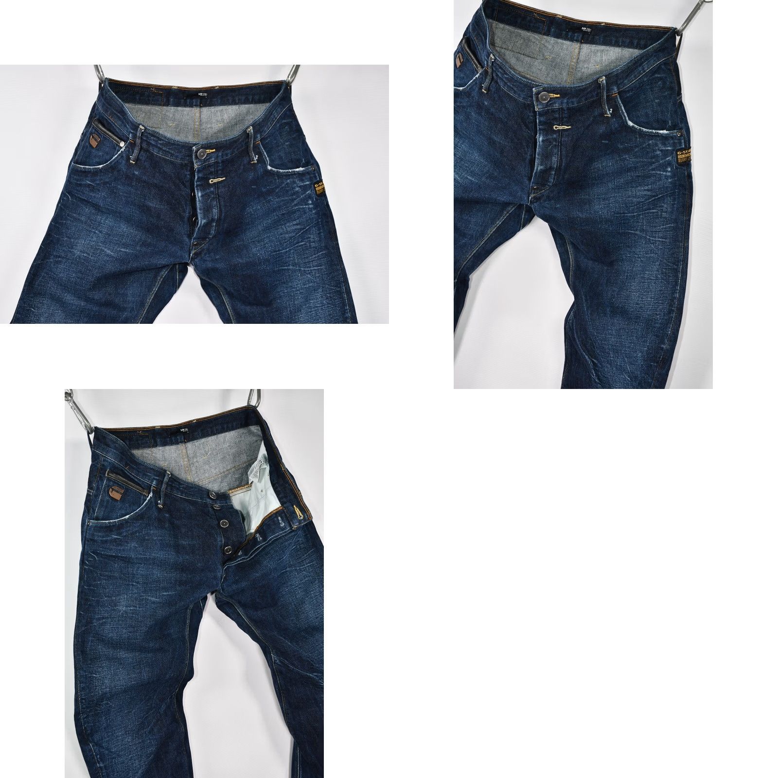 G-Star G-Star Raw Riley Loose Tapered Men's Jeans W34 L30 Size US 34 / EU 50 - 8 Thumbnail