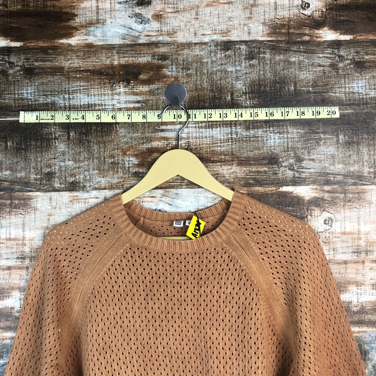 Undercover × Uniqlo Uniqlo X Undercover Brown Knitwear crochet #A1847 Size L / US 10 / IT 46 - 4 Thumbnail
