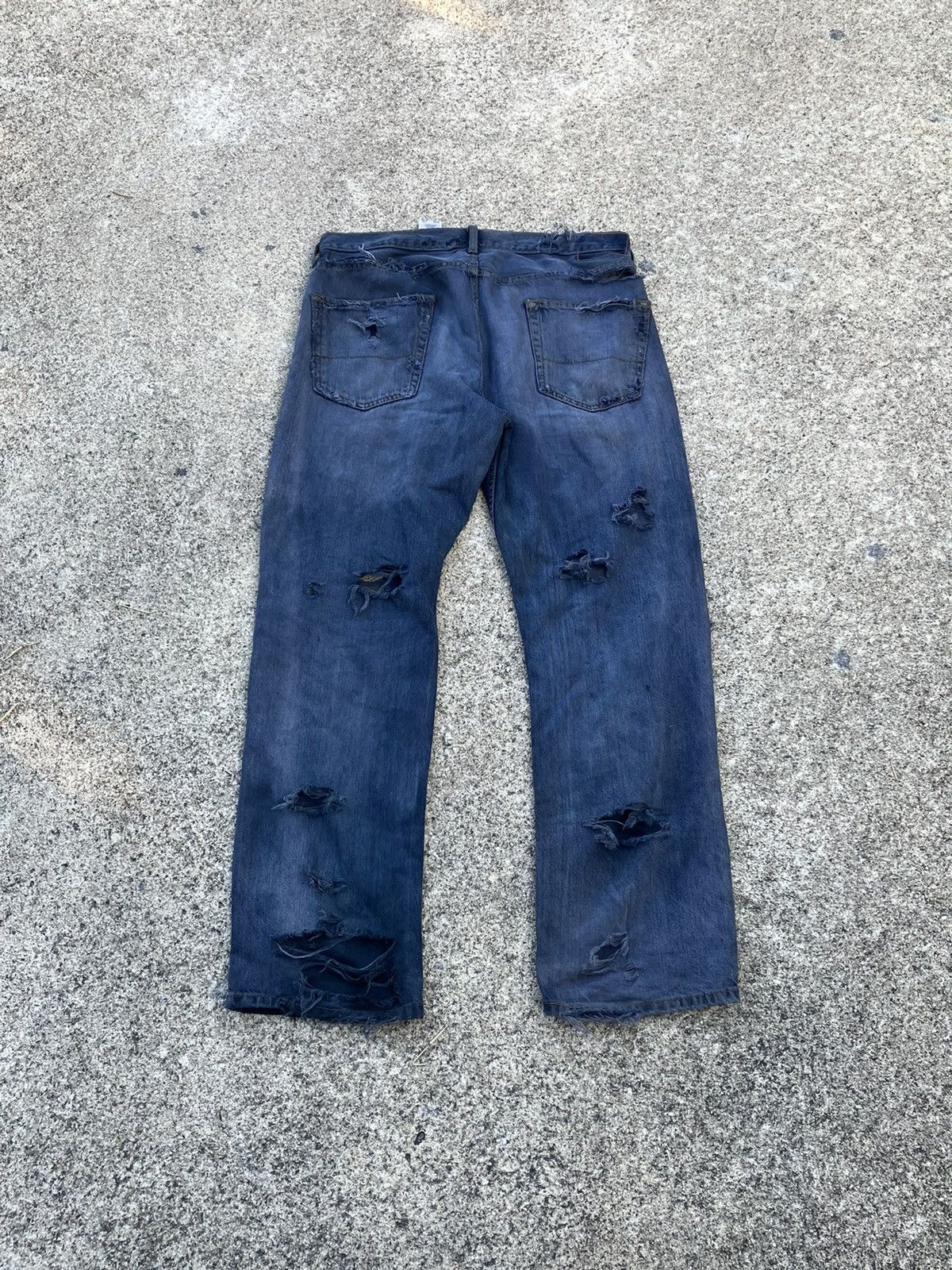 Designer Authentic Signature Levi Strauss Regular Fit (Custom 1/1) Size US 34 / EU 50 - 11 Thumbnail
