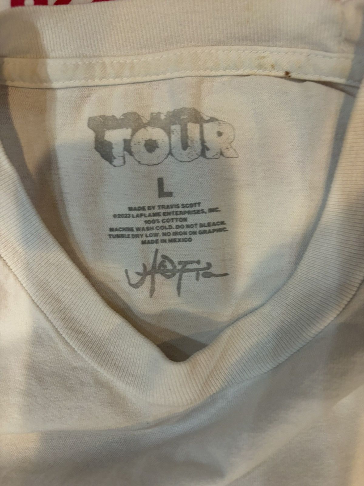 Travis Scott Circus Maximus Tour New York Tee Size US L / EU 52-54 / 3 - 3 Thumbnail