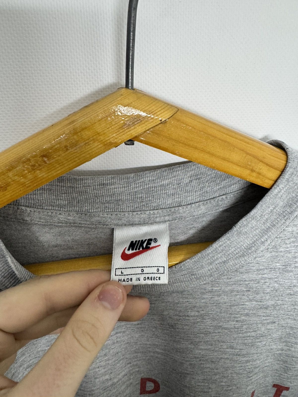Nike Vintage 90s Nike Just Do It T-Shirt swoosh Size US L / EU 52-54 / 3 - 6 Thumbnail