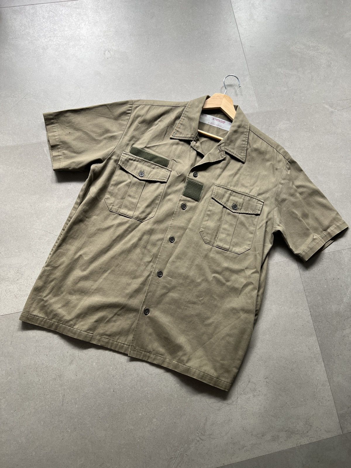 Undercover SS99 Undercover “Relief” Groupie Military Shirt Size US L / EU 52-54 / 3 - 3 Thumbnail