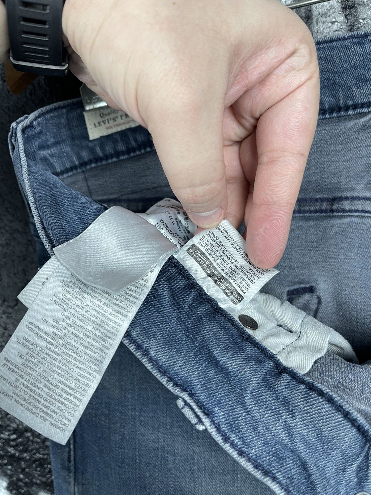 Levi's Levi’s 502 Premium Line Blue Denim Jeans Men’s Size W33 L32 Size US 33 - 14 Thumbnail